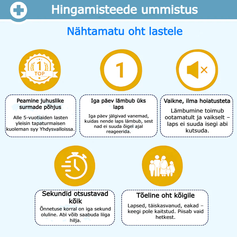 ÕhuKaitse™ – elupäästev seade lämbumise korral